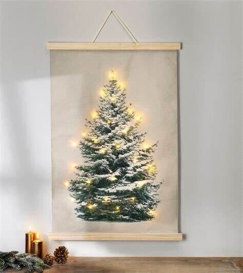 LED-Wandbehang "Tanne"