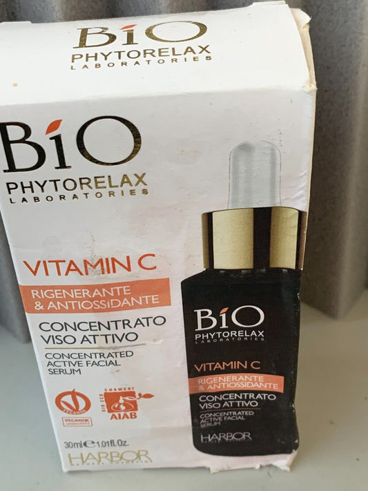 Gesichtsbehandlungskosmetik Harbor Bio Phytorelax Vitamin C regenerierendes und