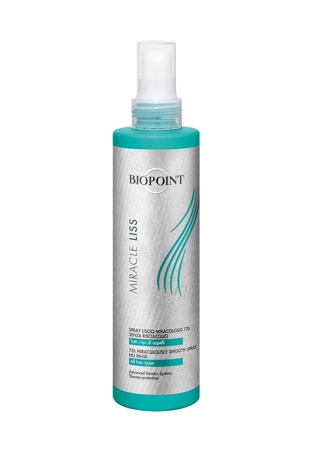 BIOPOINT Spray Liscio Miracoloso 72H 200 Ml. PV02014 Haarpflegeprodukte