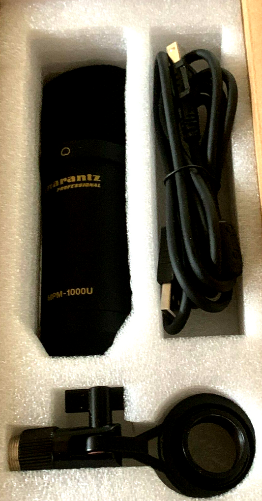Marantz Professional MPM-1000U - Large Diaphragm USB Condenser Microphone with C