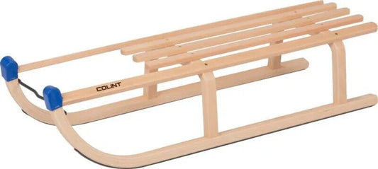 Holzschlitten Davos 100cm aus Holz Schlitten Rodeln