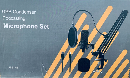 Jelly Comb USB Kondensatormikrofon Set