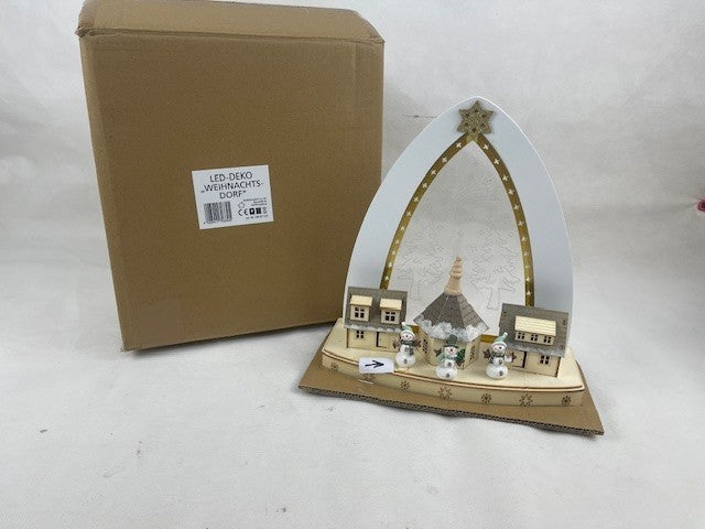 LED-Deko "Weihnachtsdorf" (B-Ware)