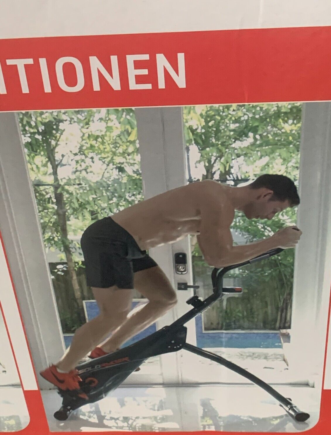 Heimtrainer Solo Ryder Fitnessgerät Fettverbrennung Ausdauer Sport Training Heim