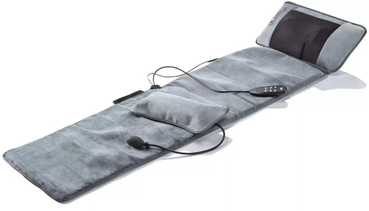 Orbisana Massagematte mit Lendenkissen, Wärme, Kopf- und Nackenmassage
