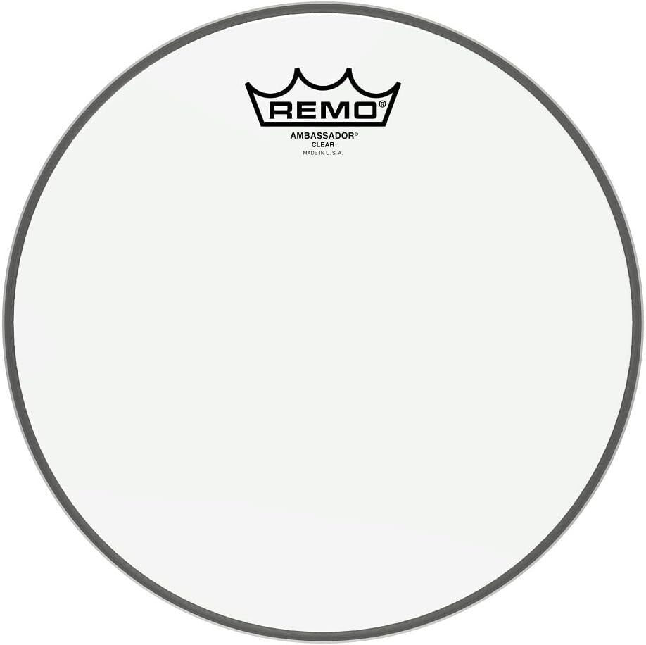 REMO Schlagzeugfell Ambassador Transparent 10 C0  Zoll 25,4 cm