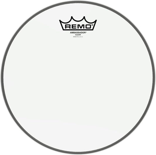 REMO Schlagzeugfell Ambassador Transparent 10 C0  Zoll 25,4 cm