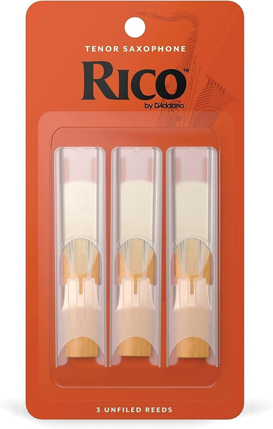D'Addario Woodwinds - Rico Tenorsaxophonblätter - Tenor Saxophon Blätter - Stärk