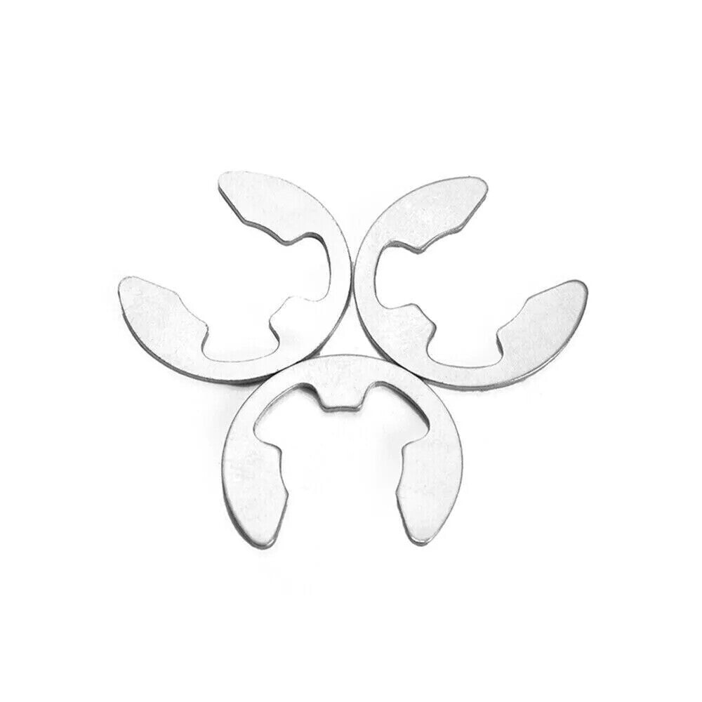 E-CLIP Außen Sicherungsring Sprengring für Welle DIN 6799 Edelstahl 1,5mm - 15mm