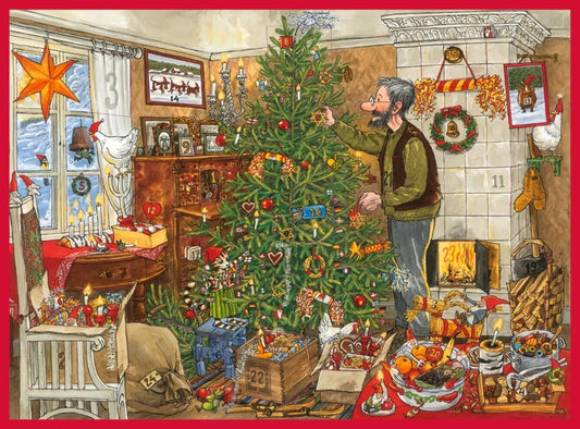 Pettersson und Findus. Adventskalender Advent Kalender Adventkalender