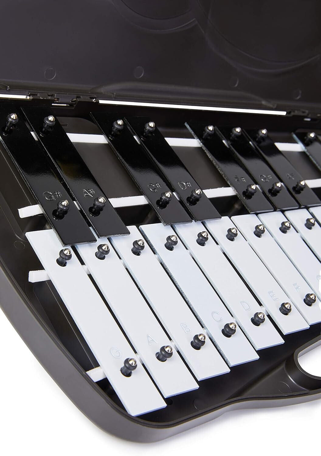 RAONZENA Professional Xylophone 25 Tasten Glockenspiel Xylophone für Kinder