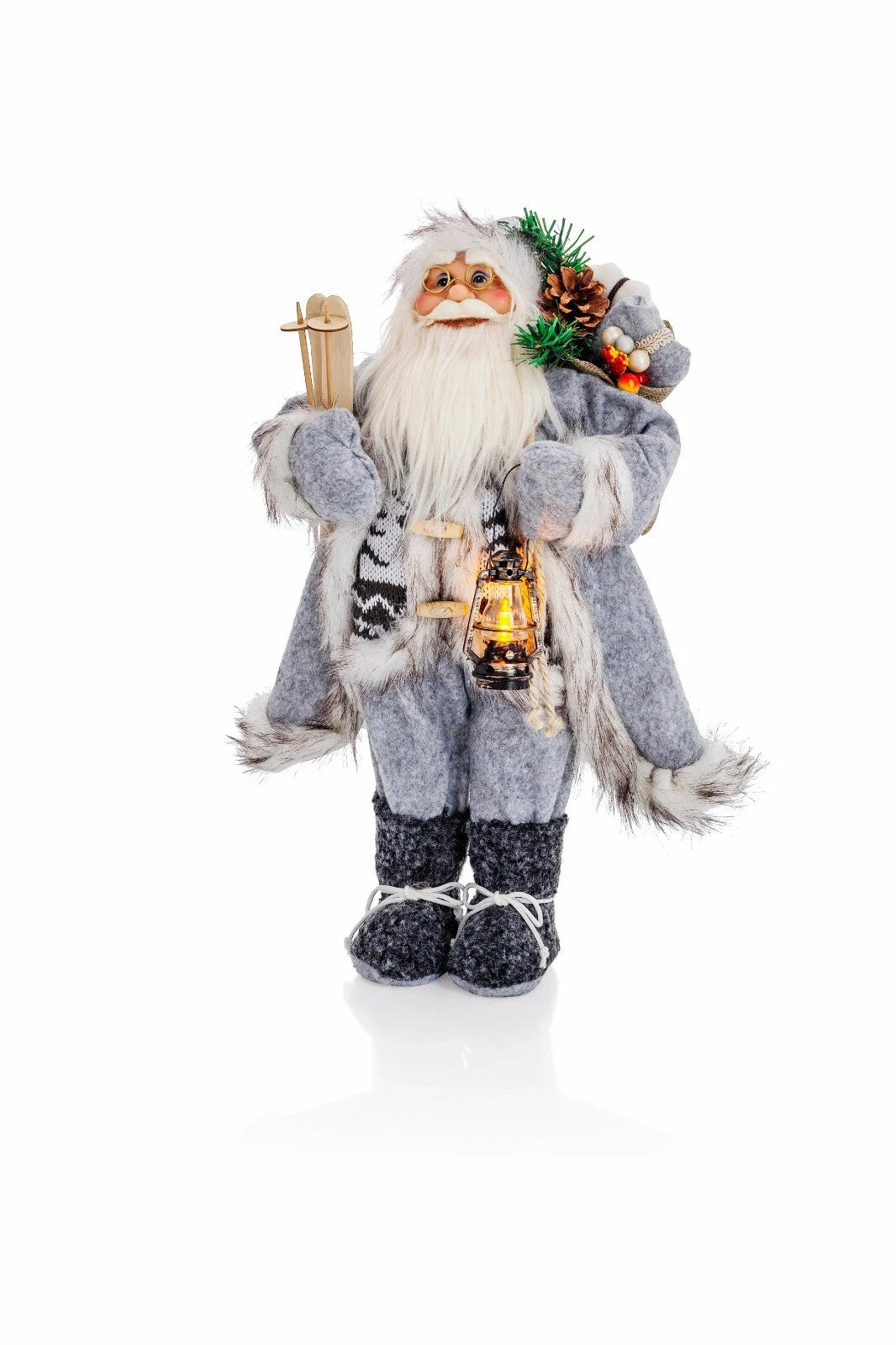 Deko Weihnachtsmann Lennart 45 cm Weihnachtsdeko Advent Dekoration