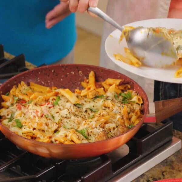 Livington Copper & Stone Pan Pfanne mit Antihaftbeschichtung / 24cm