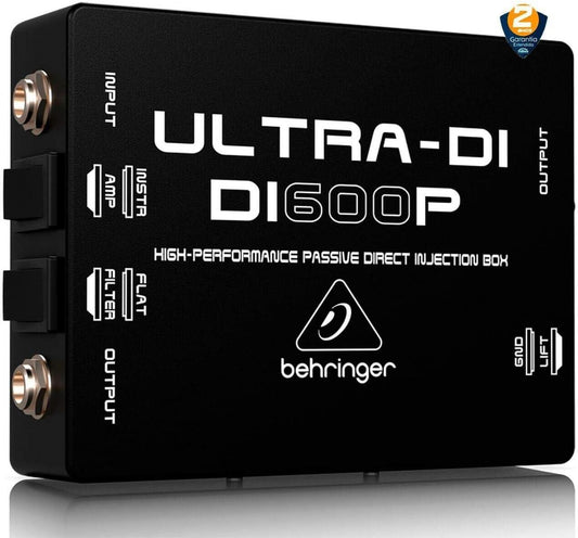 Behringer ULTRA-DI DI600P Passive Hochleistungs-DI-Box