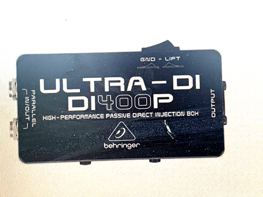 Behringer ULTRA-DI DI400P Passive Hochleistungs-DI-Box