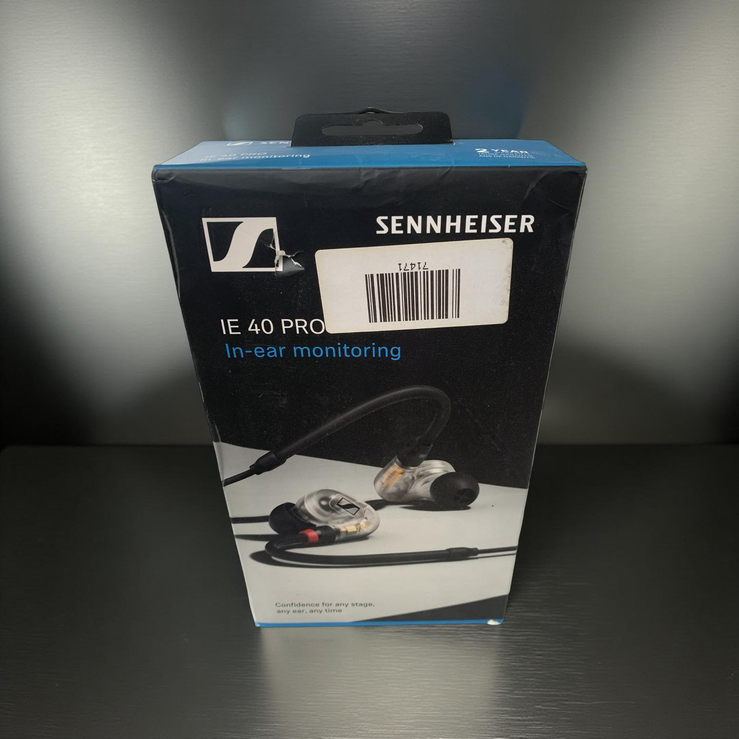 * Sennheiser IE 40 PRO In-ear monitoring Kopfhörer Schwarz AUX 3,5mm Klinke