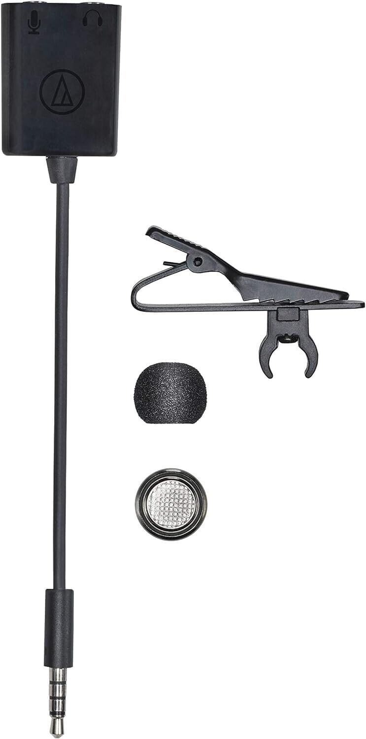 Audio-Technica 3350xiS Lavalierkondensatormikrofon Mit Kugelcharakteristik Und A