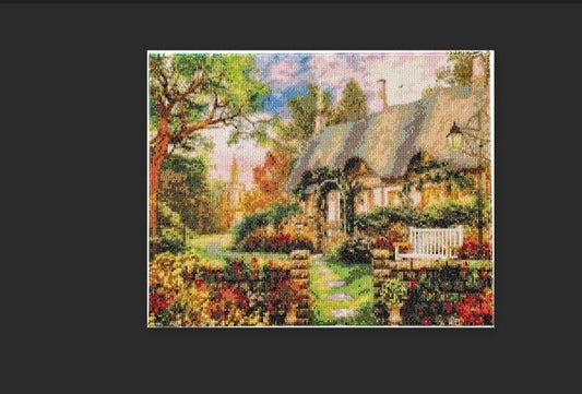 Diamond Painting Cottage 50 x 40 cm