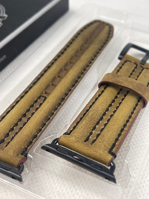 Lederarmband Für Applewatch 38mm,40mm,42mm und 44mm Braun