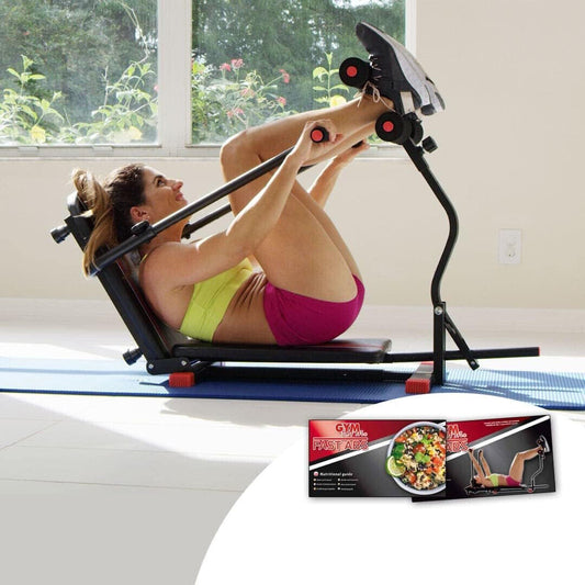 Gymform Fast Abs Bauchmuskeltrainer inkl. Trainingsplan & Ernährungs-Ratgeber