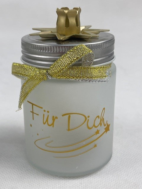 Geschenkgläser "Wünsche" Ohne Kerze (B-Ware)