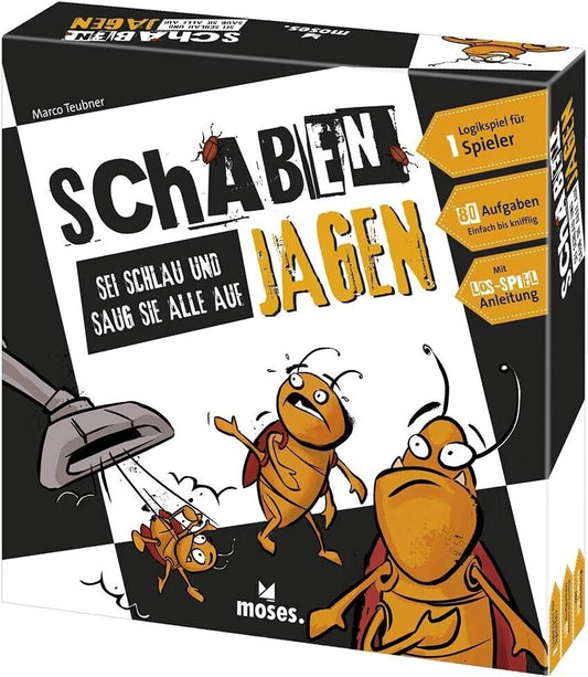 Schaben jagen - Sei schlau und saug sie alle auf!