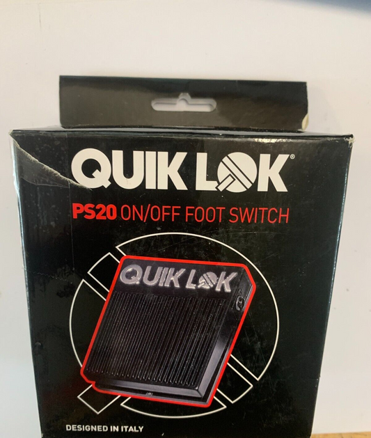 Quiklok PS20 Pedal mit An/Aus Schalter