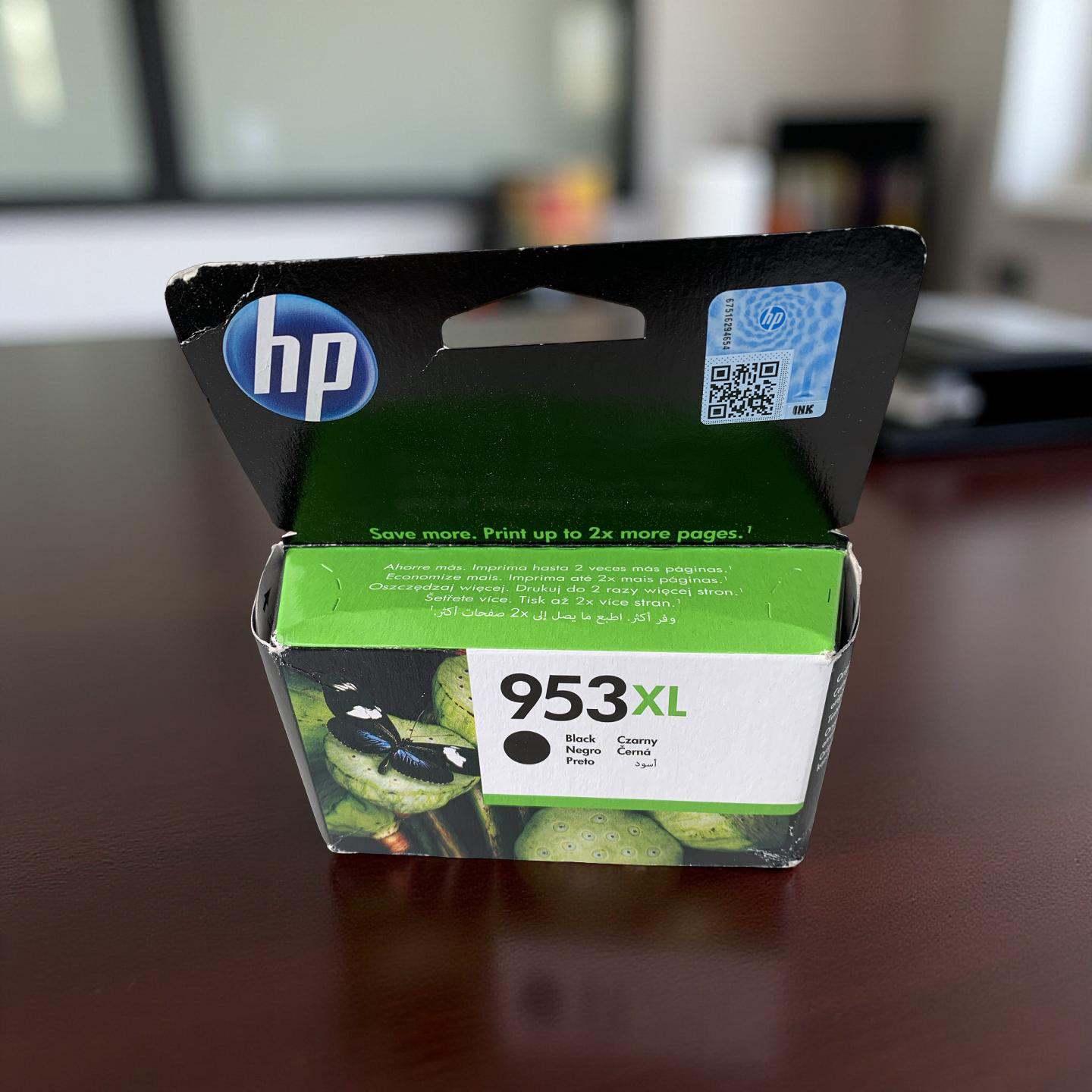 HP 953XL Original Tintenpatrone - Schwarz (L0S70AE)