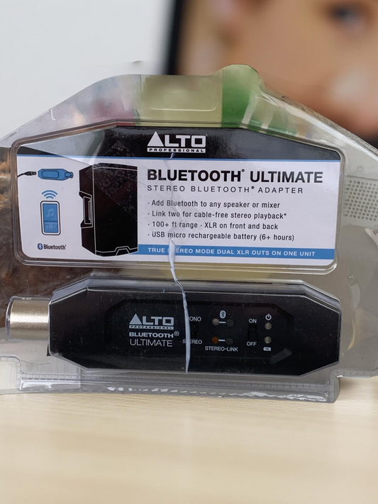 Alto Bluetooth Ultimate XLR Bluetooth® Audio Adapter für Mixer oder Lautsprecher