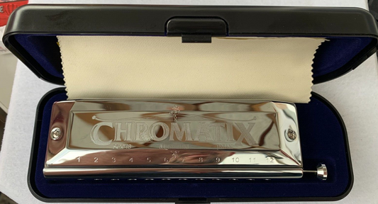 CHROMATIX M.SUZUKI JAPAN SCX-48 NEW MOUTHPIECE IN G MUNDHARMONIKA