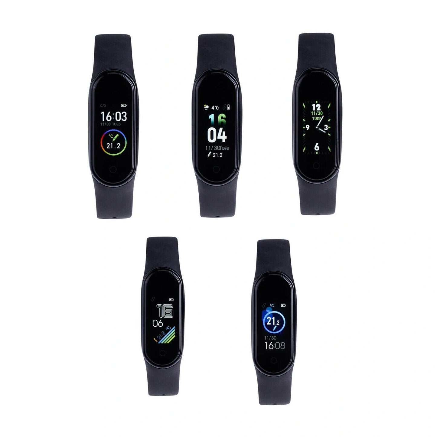 Fitnesstracker "Deluxe" Fitness-Armband Activity Tracker Aktivitätstracker