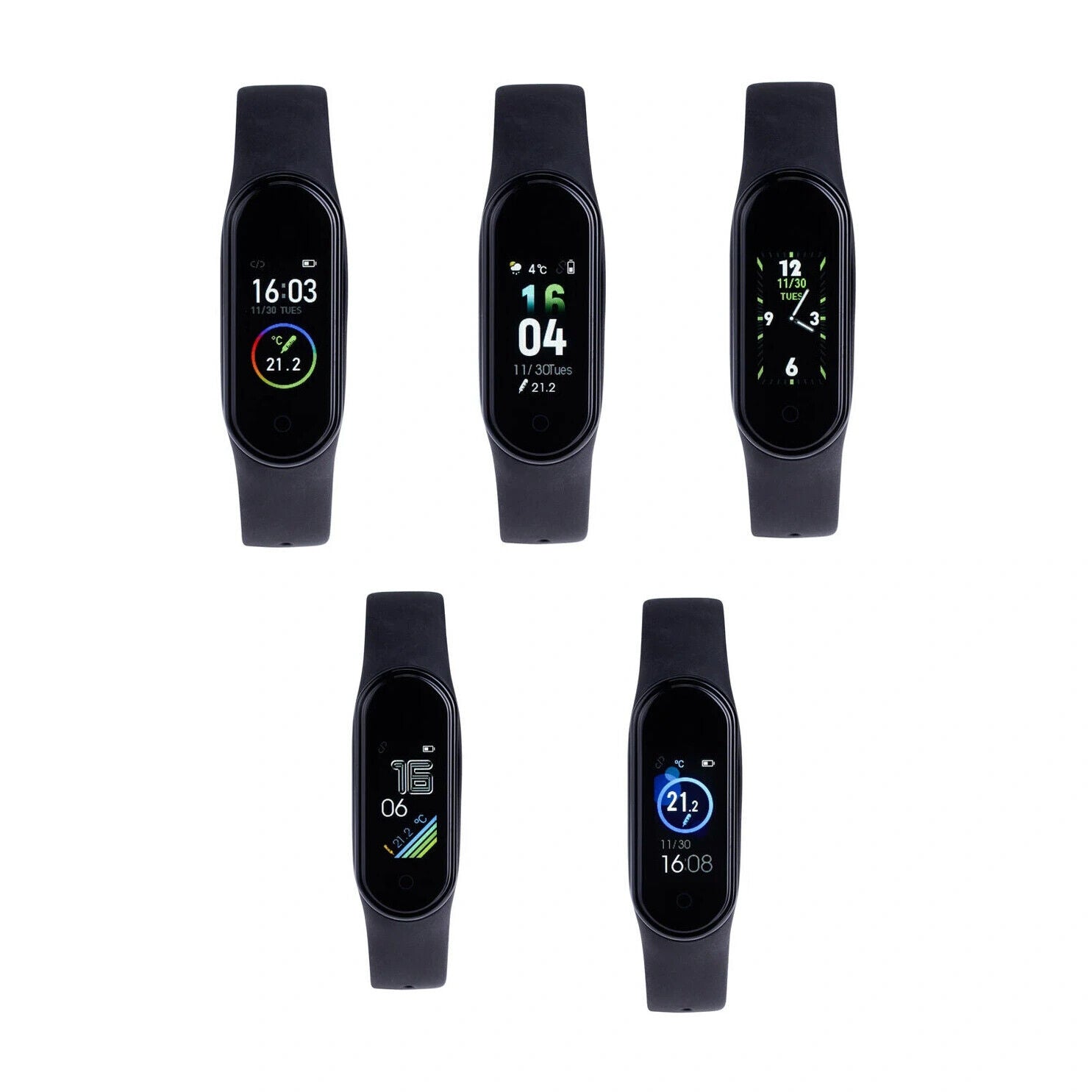 Fitnesstracker "Deluxe" Fitness-Armband Activity Tracker Aktivitätstracker