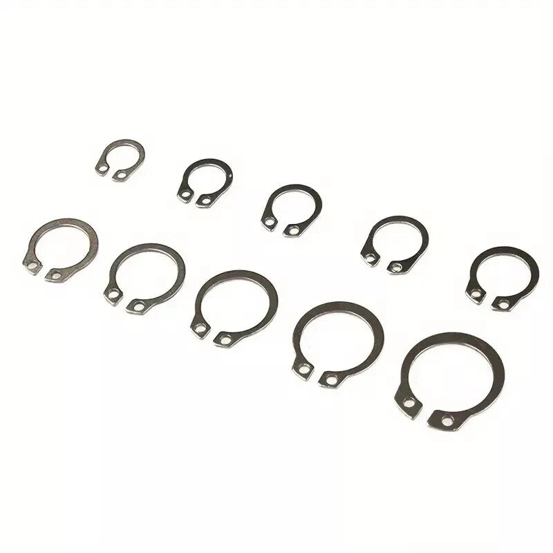 Sicherungsring M3 bis M25 DIN 471 Außen, Seegering, Edelstahl A2, 3mm - 25mm
