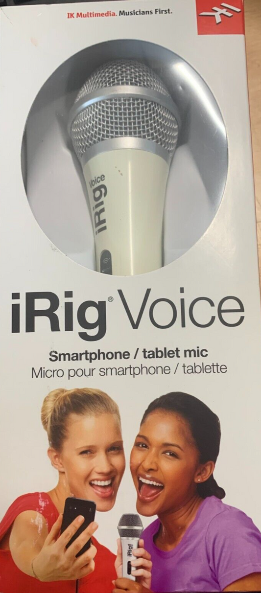 iRig Voice Mikrofon für iOS/Android weiß