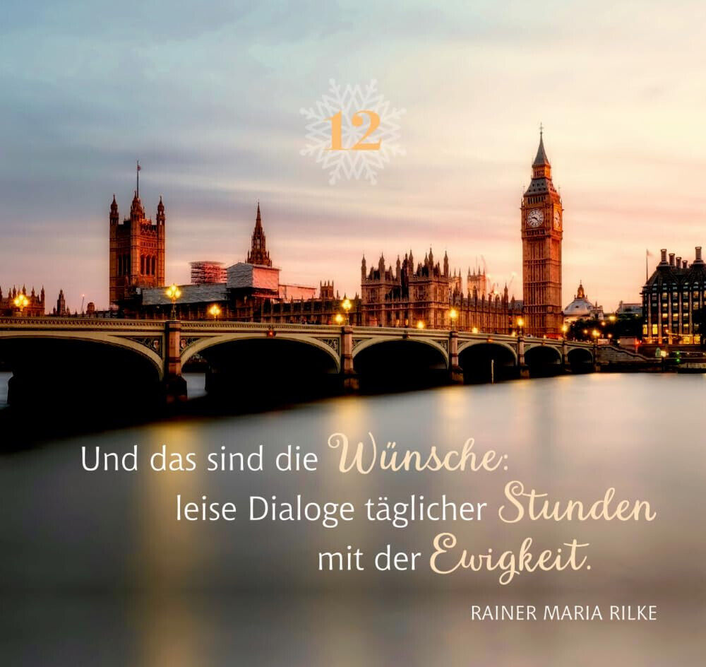 Adventsblöckchen- 24 kleine Momente für dich - Weihnachten in der Stadt Kalender
