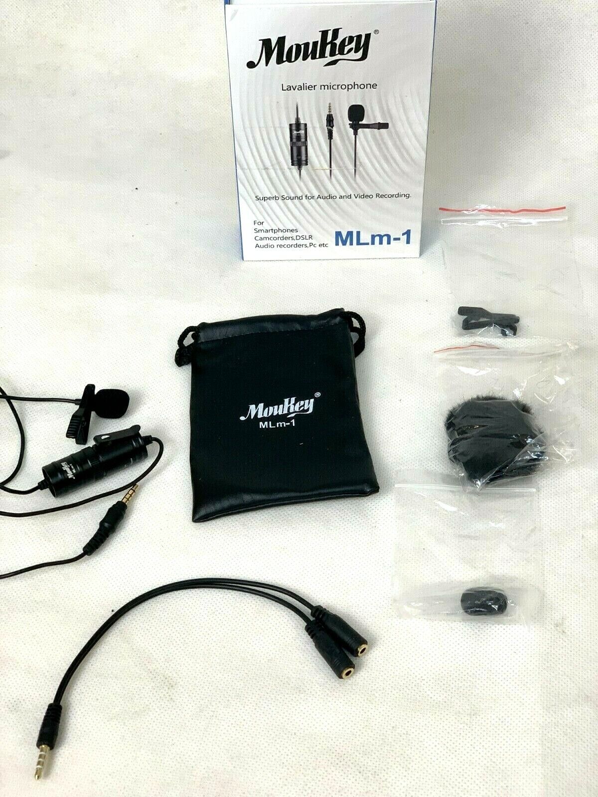 Moukey MLM-1 Lavalier-Mikrofon,