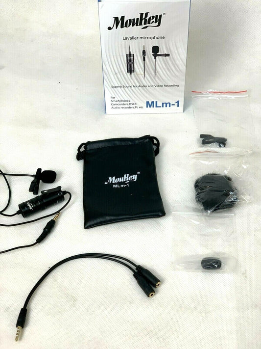 Moukey MLM-1 Lavalier-Mikrofon,