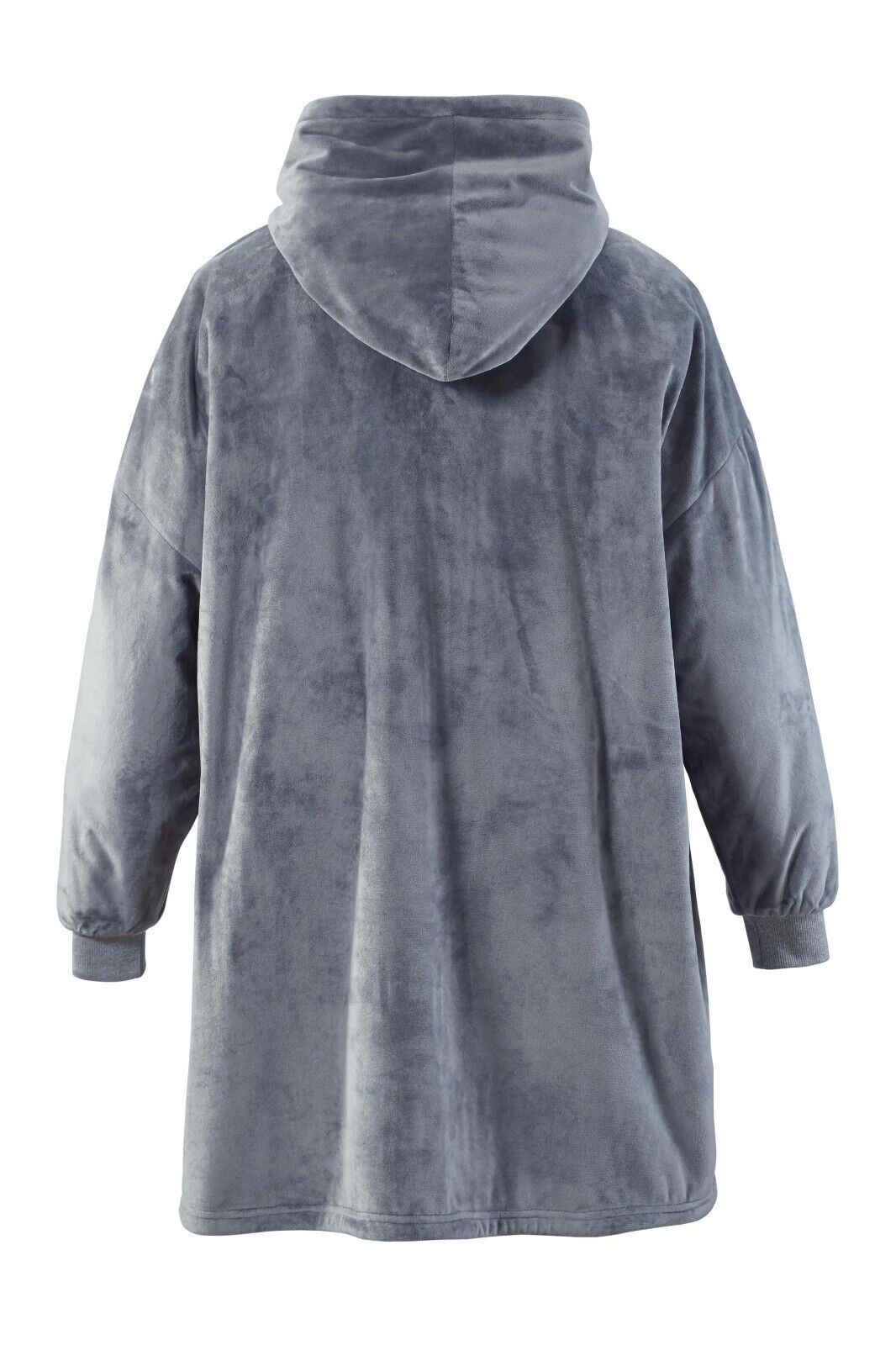 Orbisana Hoodie, beheizt Kuschelhoodie für Winter zum Wärmen Grau Kapuzen-Jacke