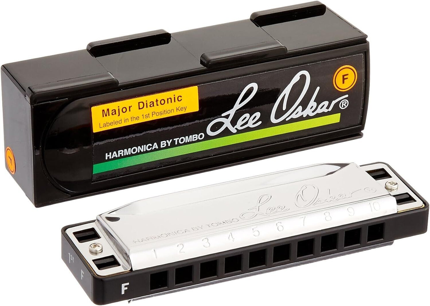 Lee Oskar Major Diatonic Harp Mundharmonika F-Dur Blues Country Orange Label