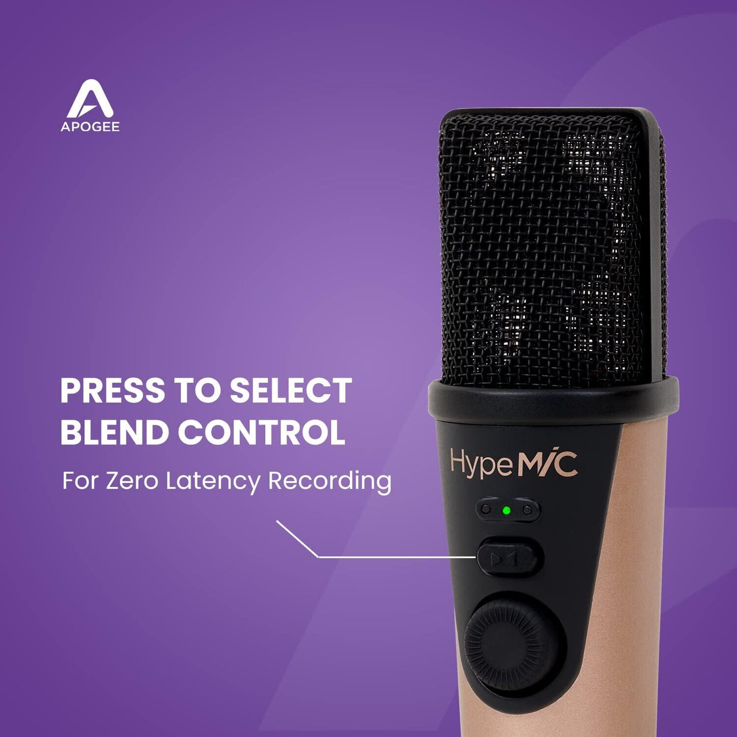 Apogee HypeMiC Hype Mic rose gold Mikrofon Microfon