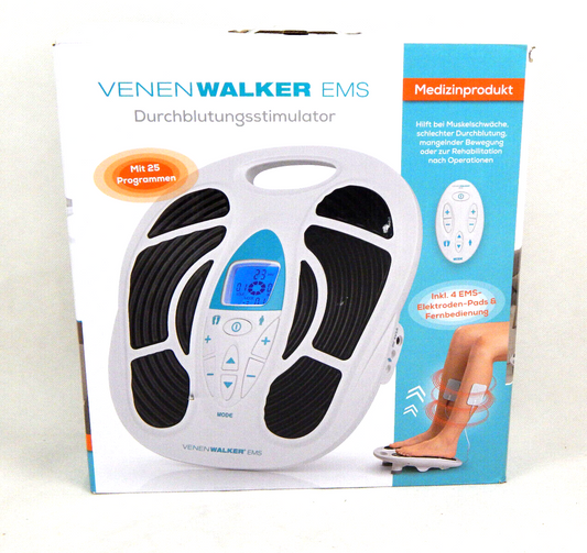 VenenWalker Durchblutungs-Stimulator - 25 Programme inkl. Fernbedienung in Weiß