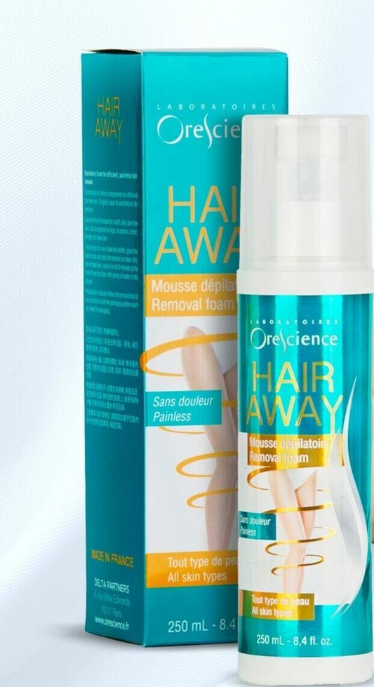 Vevero Hairaway Körperhaarentfernungs-Mousse für Frauen & Männer