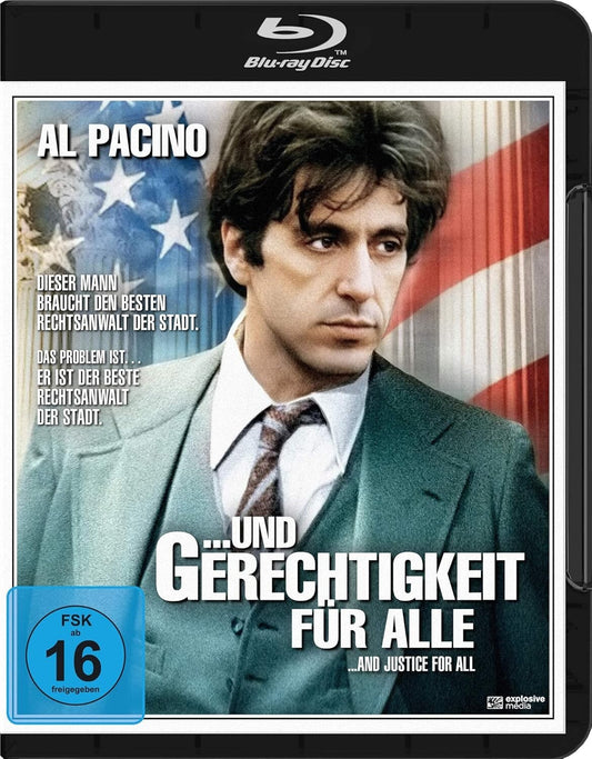 Und Gerechtigkeit für alle (1979)[Blu-ray/Neu/OVP] Al Pacino, Jack Warden, John