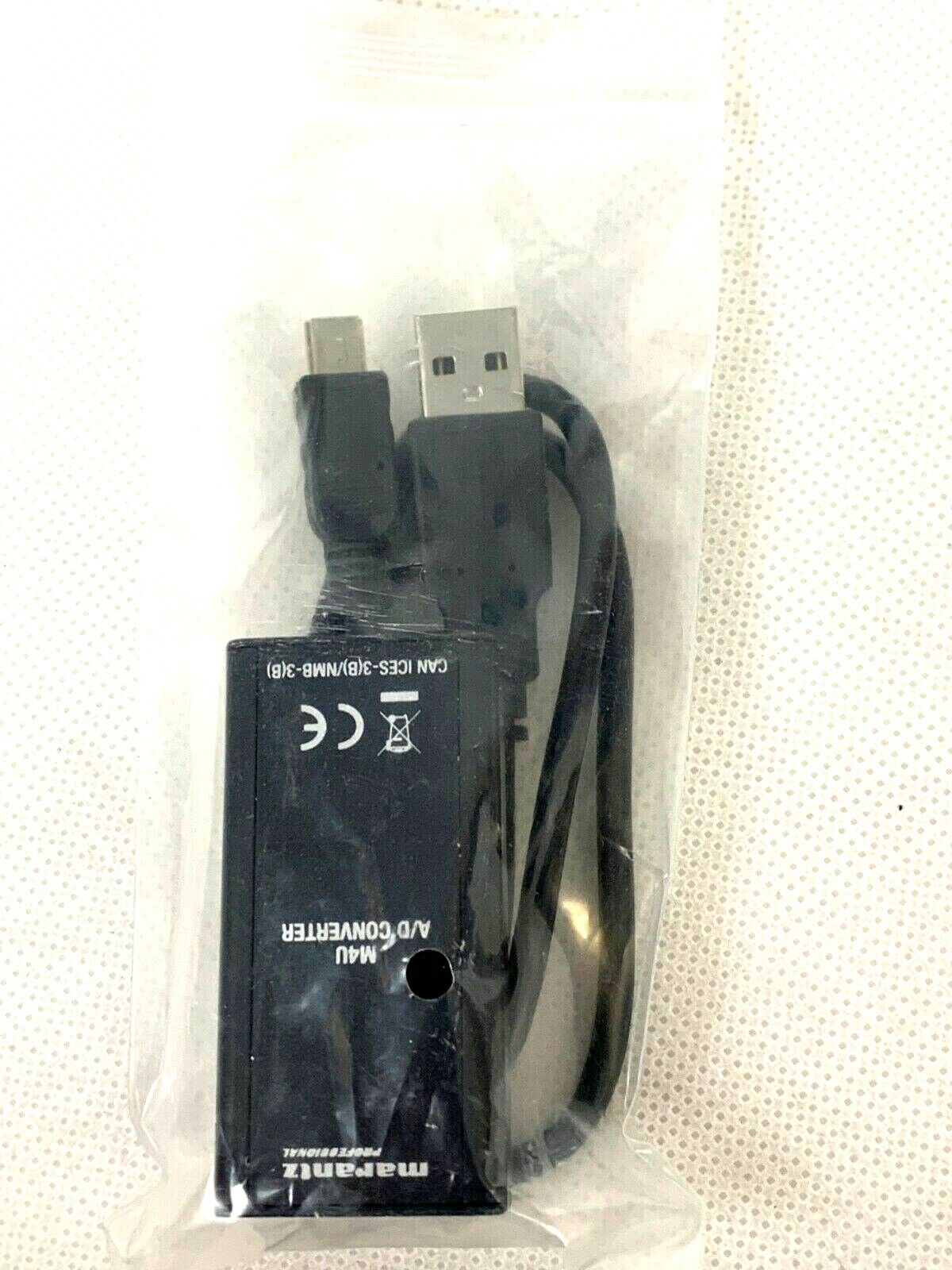 Marantz Professional M4U - Mac/PC USB-Mikrofon mit USB-Adapter & -Kabel, Mikrofo