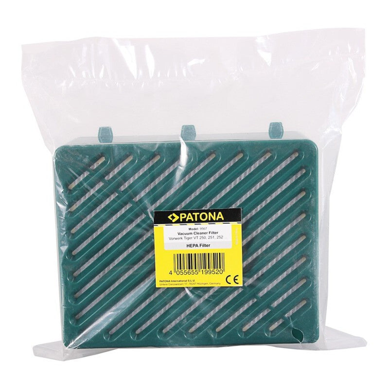 Hepa Hygiene-Filter Kompatibel zu Vorwerk Tiger VT 250, 251, 252 Hepa Filter