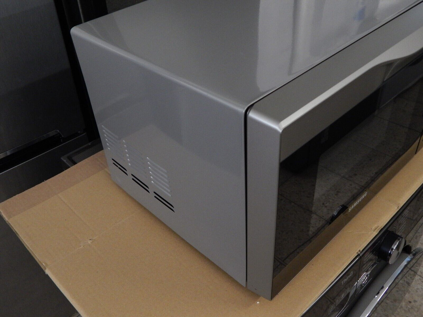 Samsung MC28M6035CS/EG Kombi - Mikrowelle mit Grill und Heißluft - Silber