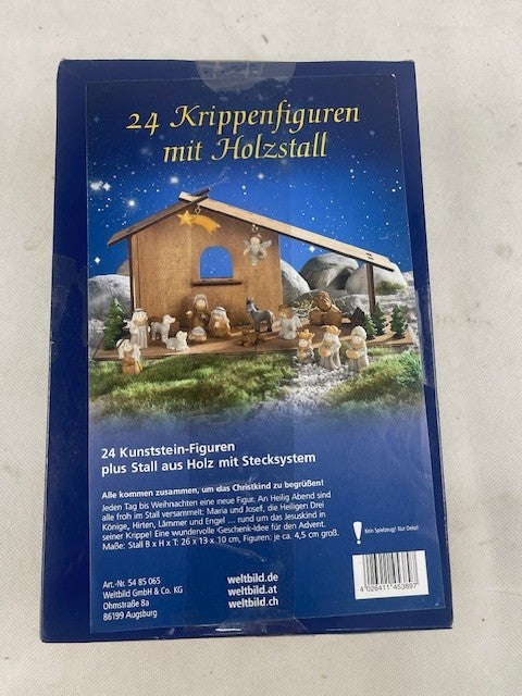 Adventskalender Weihnachtskrippe