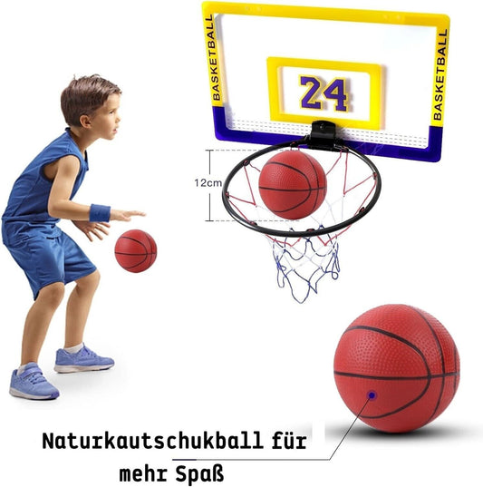 PHILODOGS Basketballkorb Indoor, Mini Basketball Korb für Kinder Zimmer