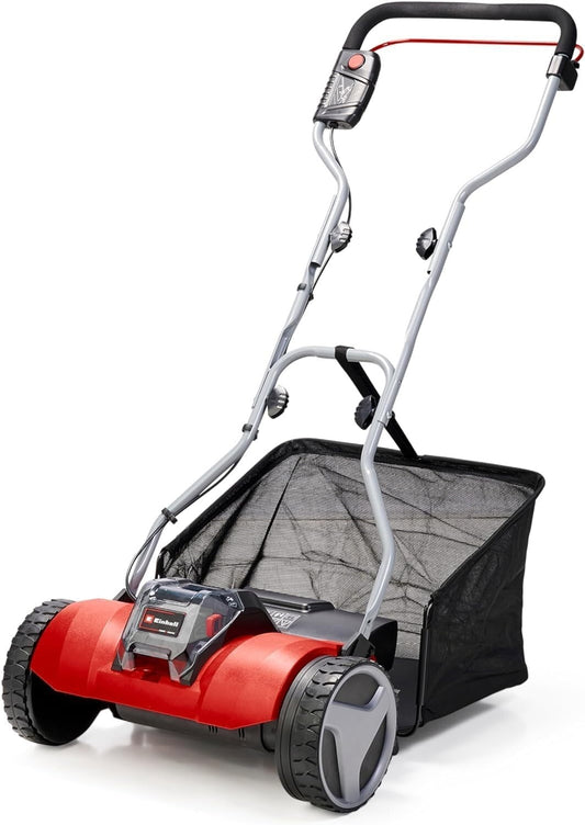 Einhell Akku-Rasenmäher GE-HM 18/38 Li - Solo Power X-Change (Li-ion, 18V, kugel