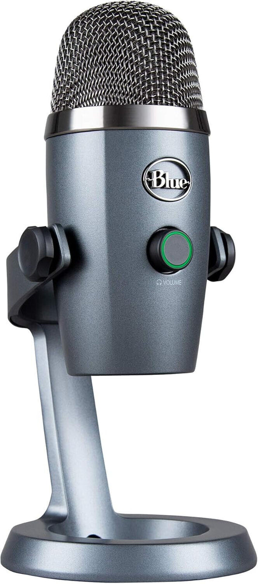 Blue Yeti Nano Premium USB-Mikrofon für Aufnahmen, Streaming, Gaming, Podcasting